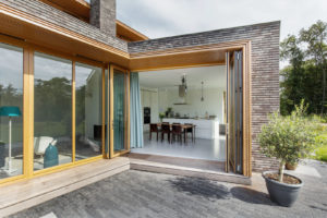 Houten vouwwand Solarlux Woodline